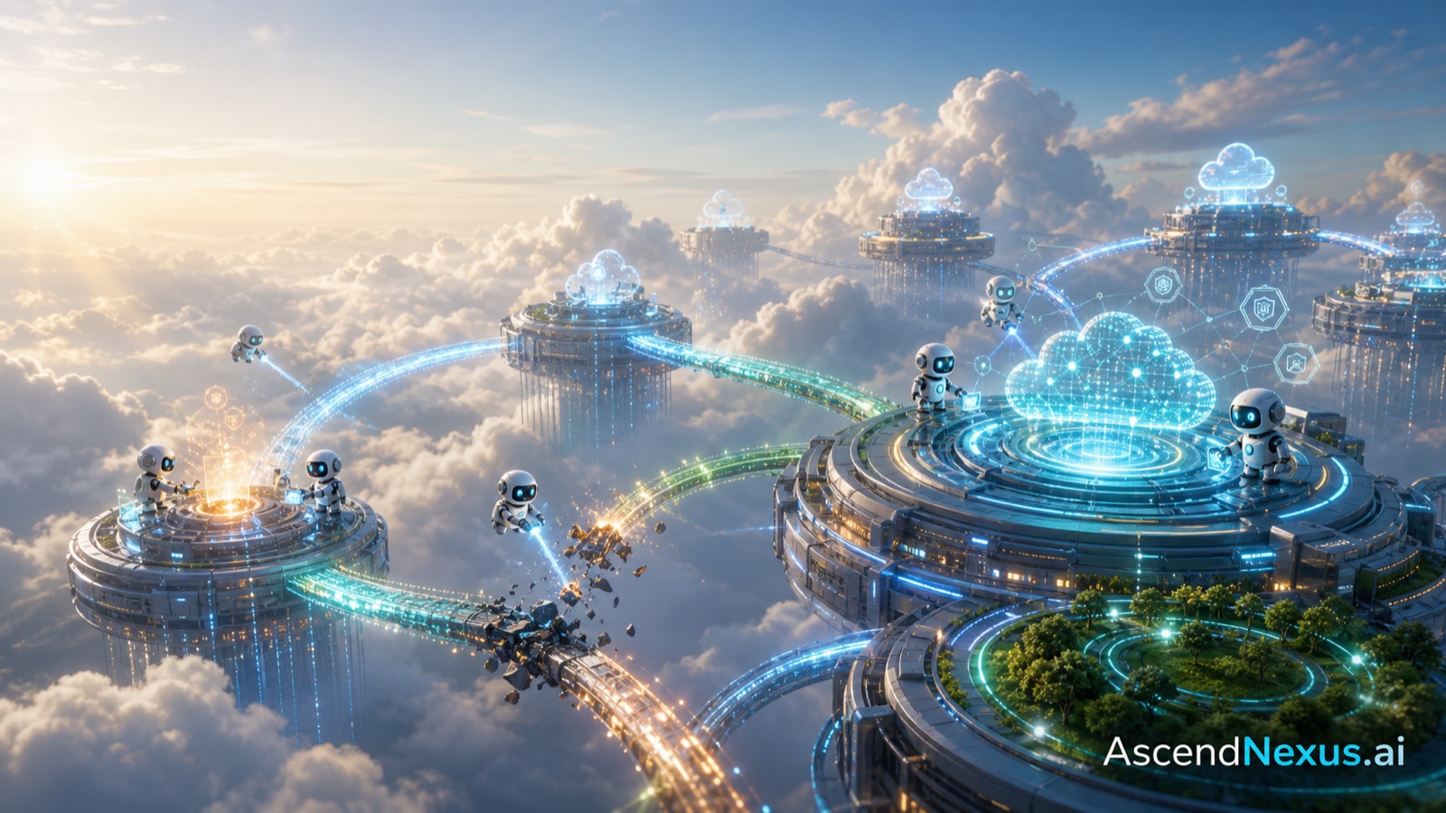 Connected cloud business systems